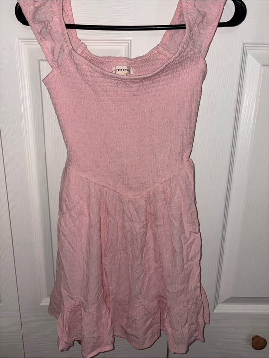 Aeropostale Other - Aeropostale Light Pink Smocked Tank Dress for Girls